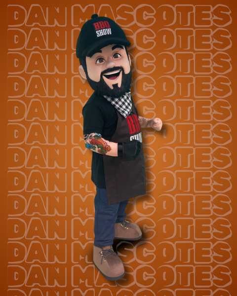 MASCOTES DE VESTIR bbq 12