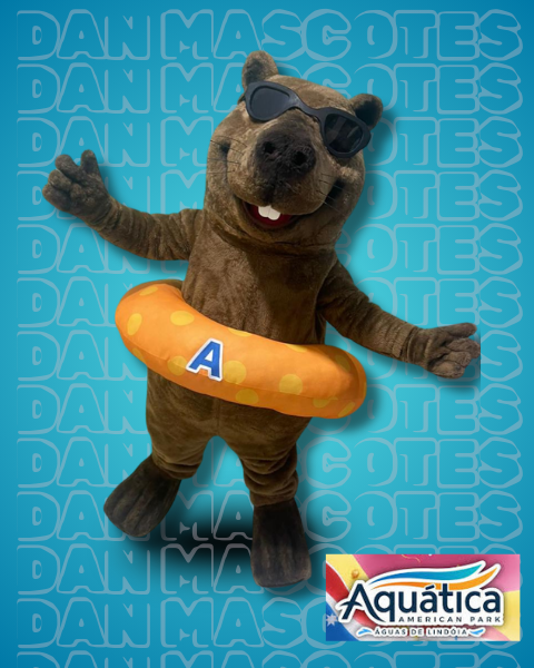 MASCOTES DE VESTIR capivara 012